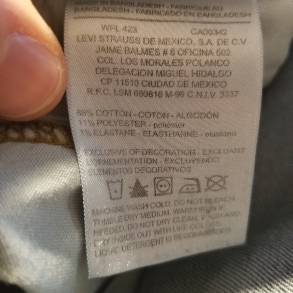 Arizona Origional Straight Blue Jeans - Picture 6 of 6